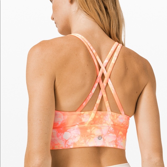 Lululemon Energy Bra High Neck Long Line *shibori - Picture 3 of 10